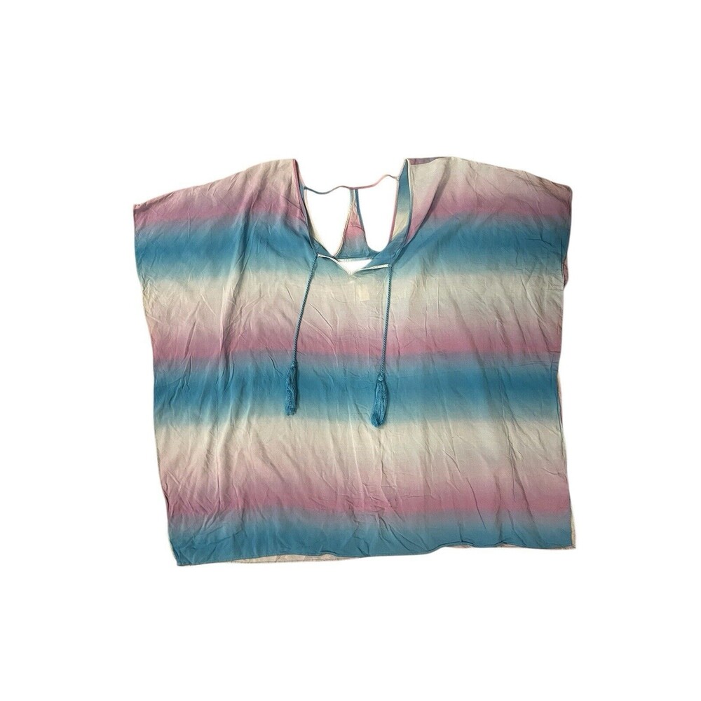 Victorias Secret Womens Coverup Beach Pool Boho Tie Dyed Lightweight Sz XS